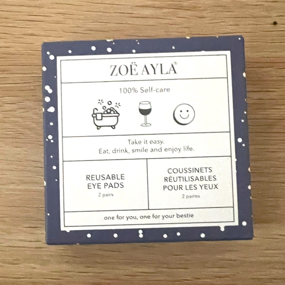 NWT Zoe Ayla Reusable Eye Pads